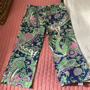 Vintage Lily Pulitzer capri tie waist